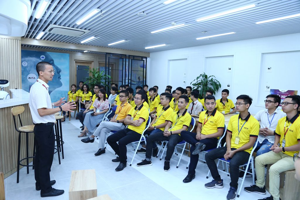 Một chương trình đào tạo nội bộ diễn ra tại Công ty cổ phần MISA