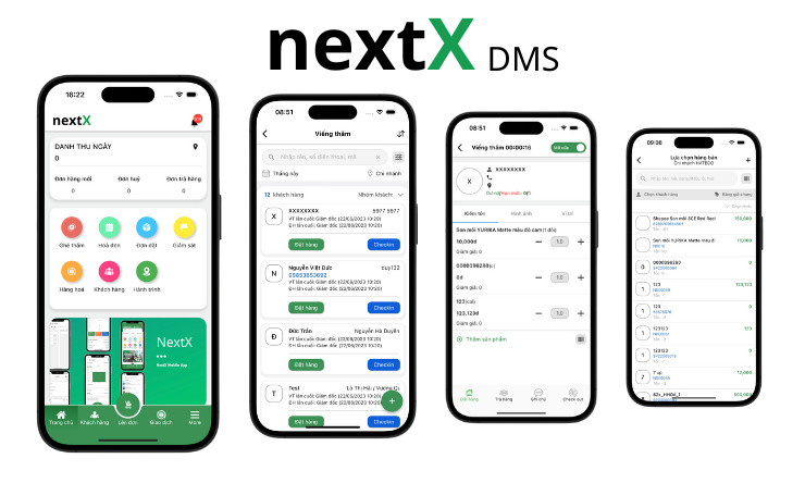 phần mềm nextX DMS