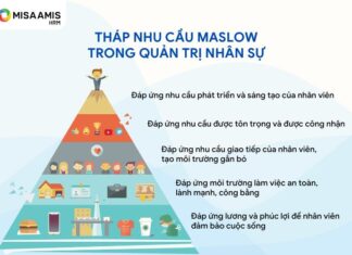 thuyết maslow trong quản trị nhân sự