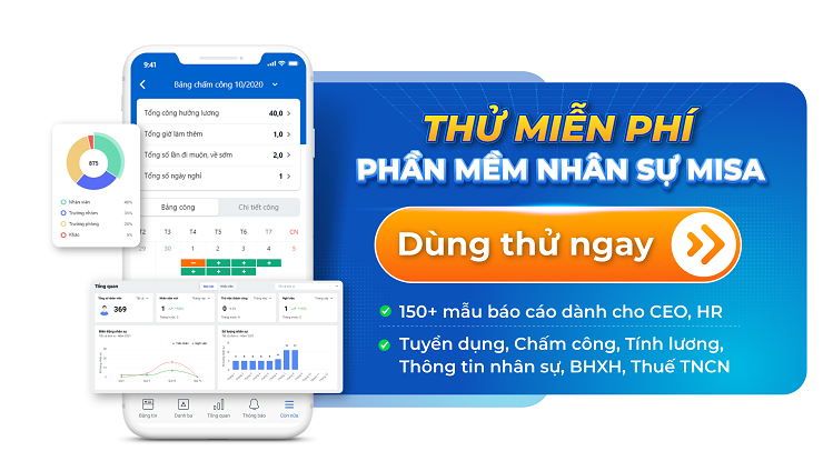 phần mềm quản lý nhân sự