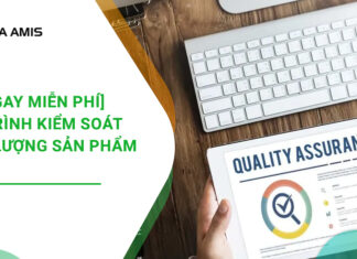 quy trình kiểm soát chất lượng sản phẩm