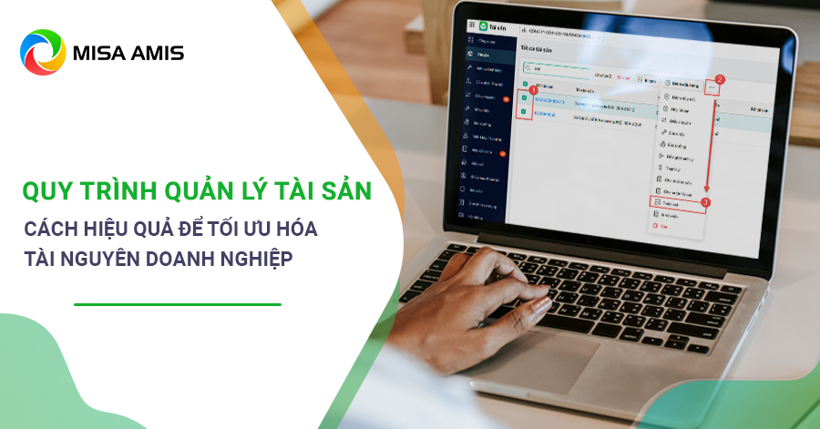 quy trình quản lý tài sản