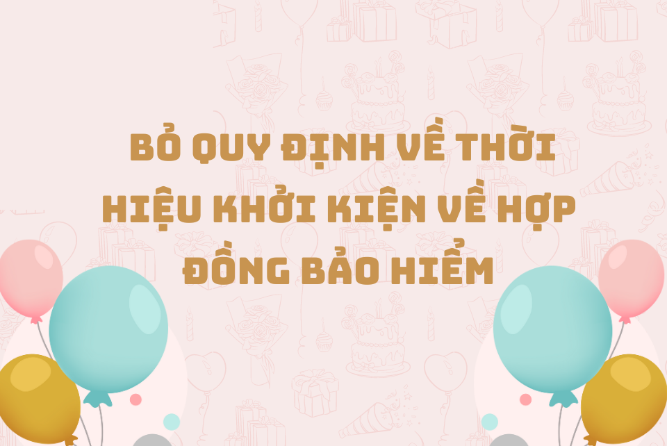 Thời hiệu khởi kiện hợp đồng bảo hiểm