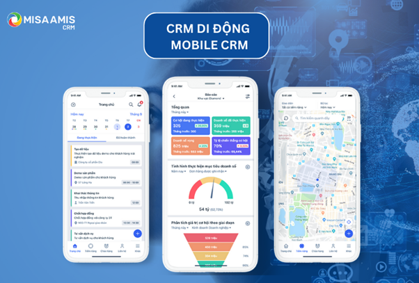 CRM di động ngày càng được cập nhật nhiều tính năng mới
