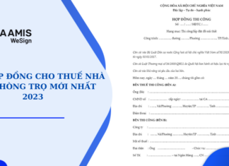mẫu hợp đồng thi công nội thất