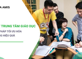 quản lý trung tâm giáo dục