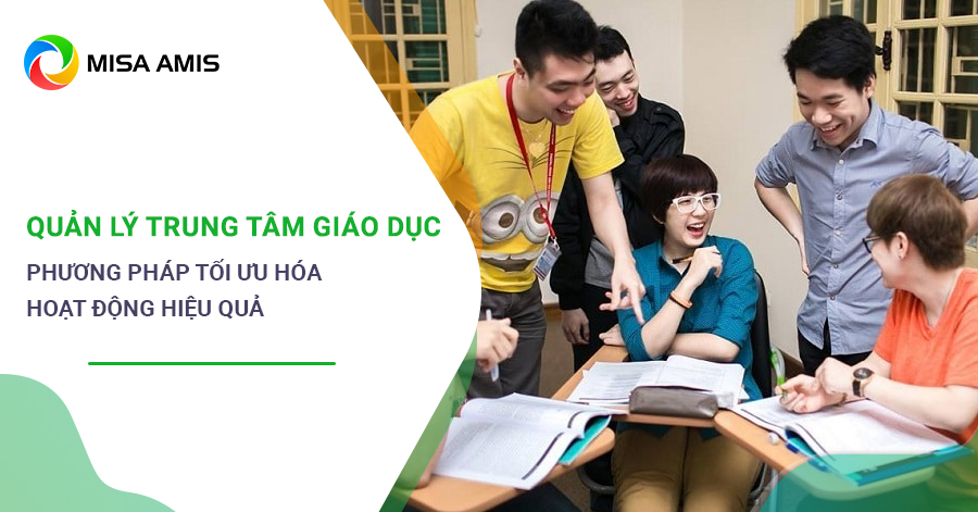 quản lý trung tâm giáo dục