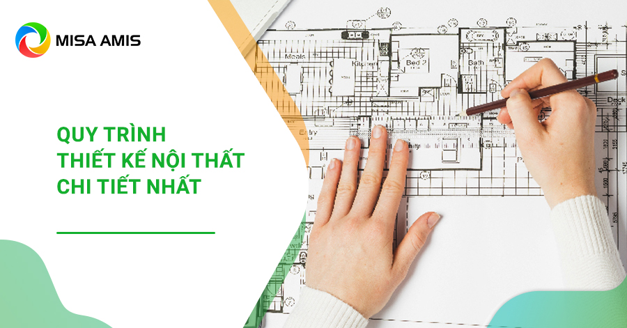 quy trình thiết kế nội thất