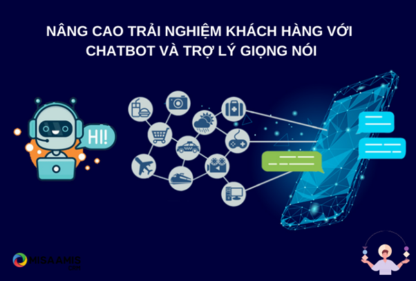 Sử dụng chatbot và trợ lý giọng nói giúp trải nghiệm khách hàng tốt hơn