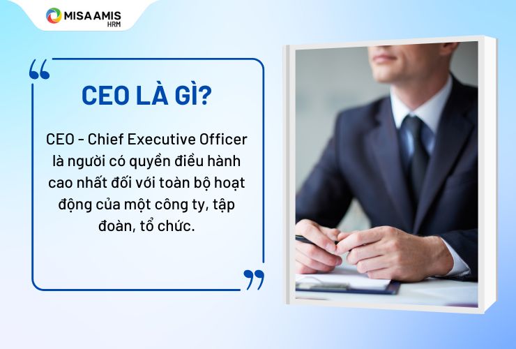 CEO là gì