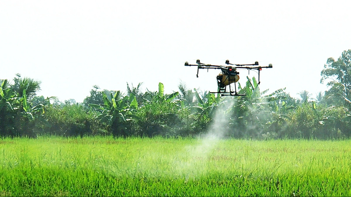 drone trong nông nghiệp