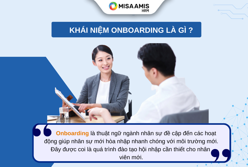 Khái niệm onboarding là gì