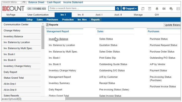 Nhà cung cấp ERP - Ecount