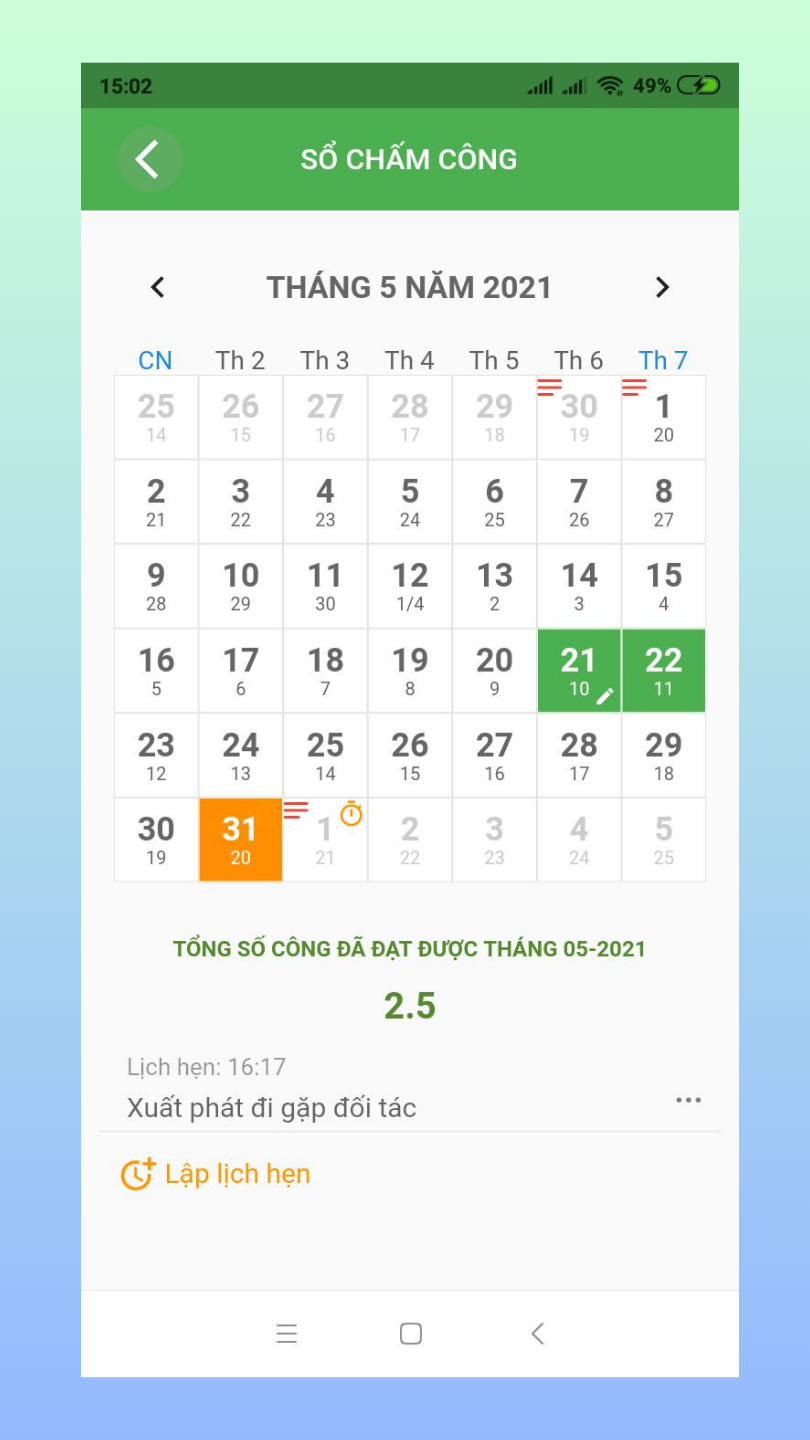 app tính giờ