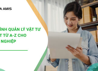 quy trình quản lý vật tư