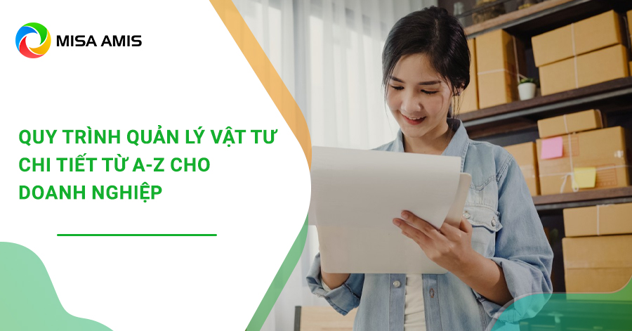 quy trình quản lý vật tư