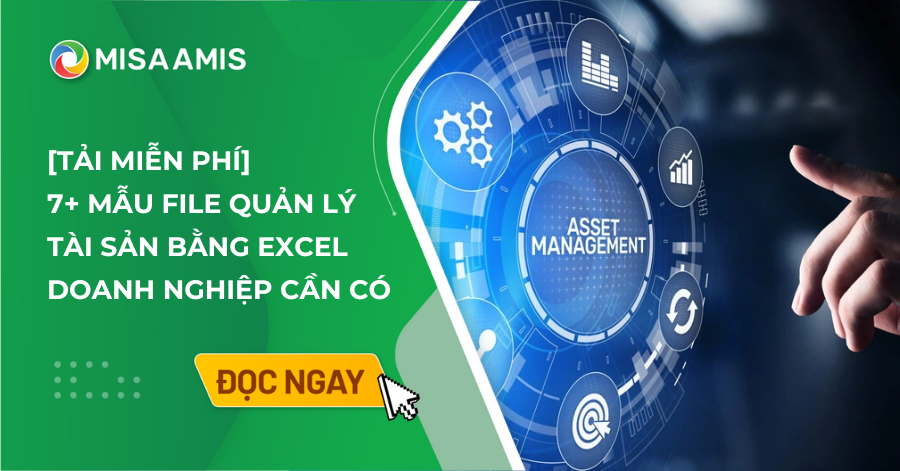 mẫu FIle quản lý tài sản bằng Excel