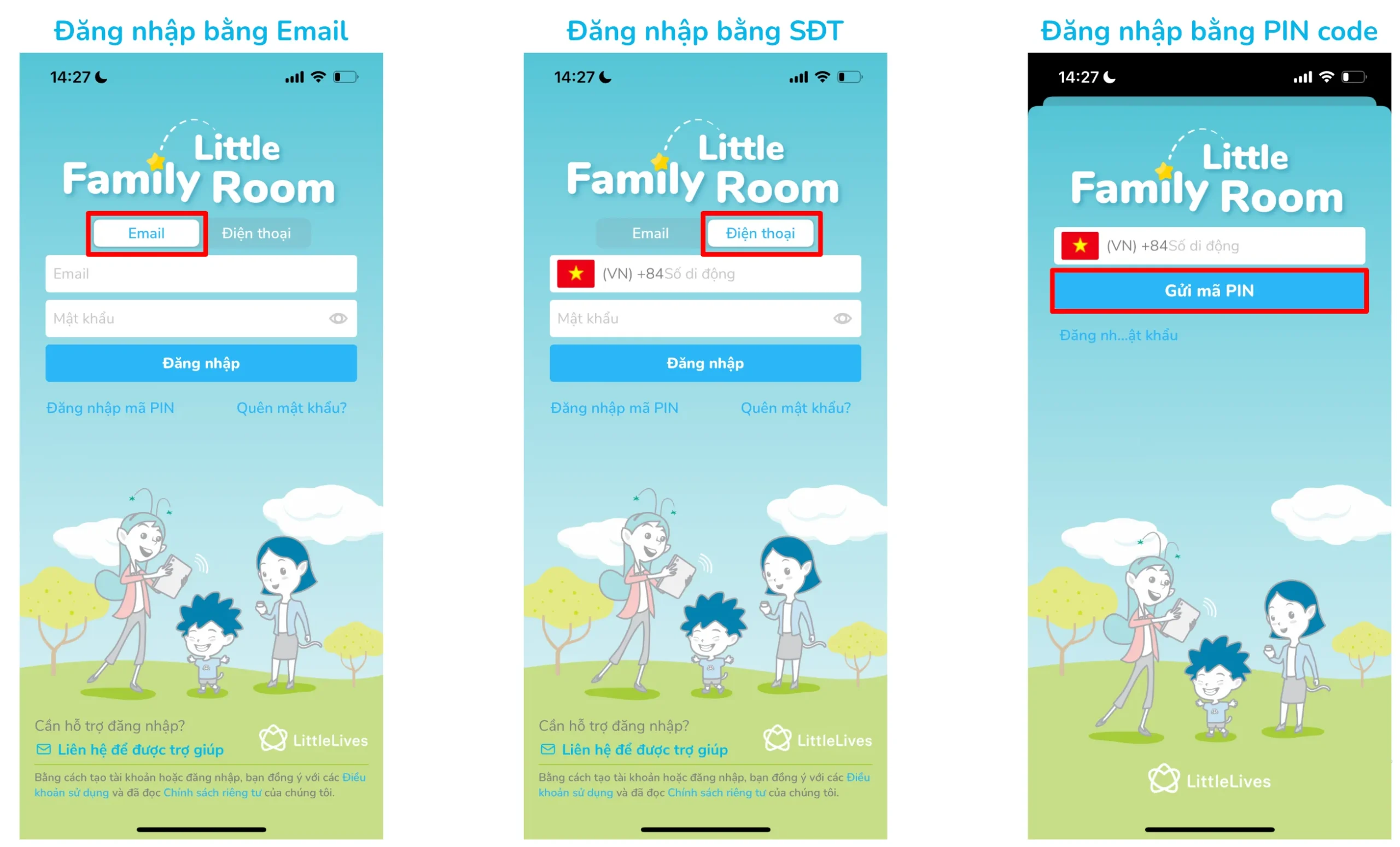 Phần mềm quản lý trường mầm non Littlelives