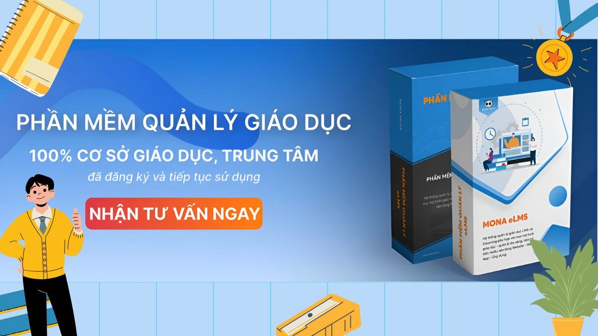 Phần mềm quản lý giáo dục Mona eLMS