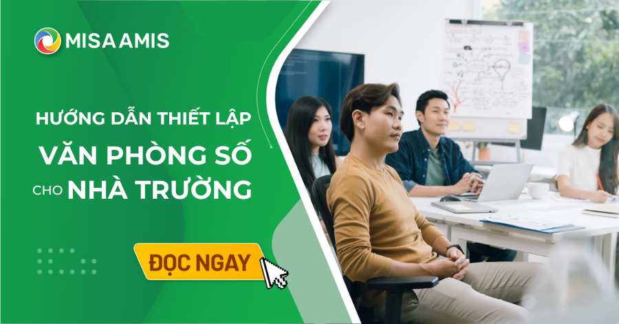 Hướng dẫn thiết lập văn phòng số cho nhà trường