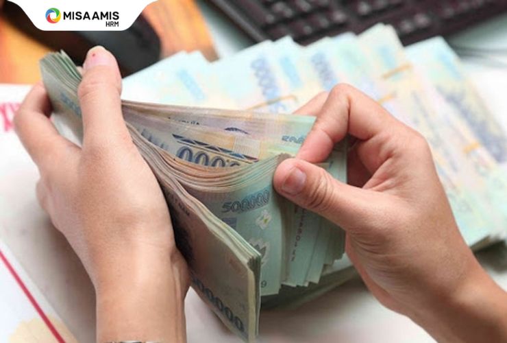 mẫu thông báo chậm lương