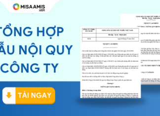 nội quy công ty