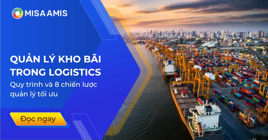 quản lý kho bãi trong logistics