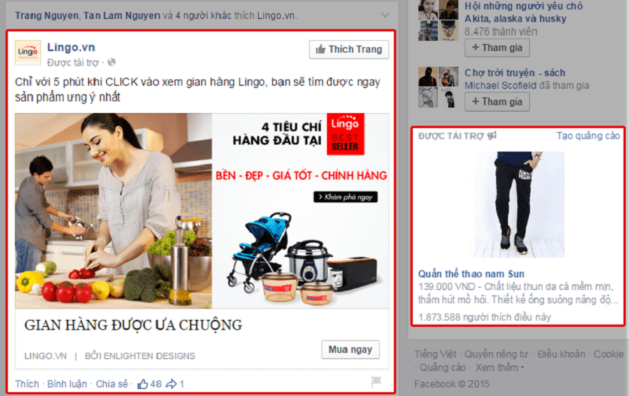 Chạy các chiến dịch quảng cáo để thu data khách hàng