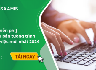 mẫu bản tường trình công việc