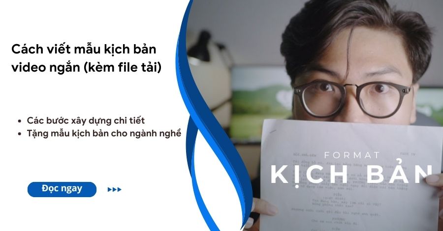 Mẫu kịch bản video ngắn