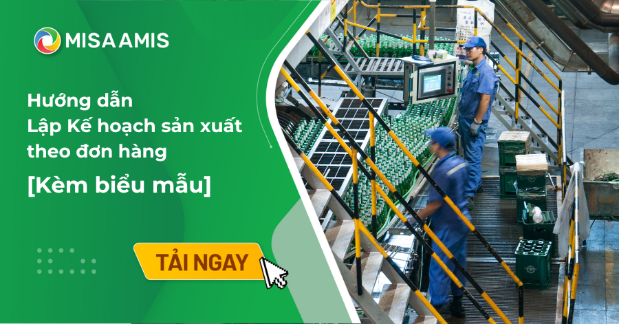 Lập kế hoạch sản xuất theo đơn hàng