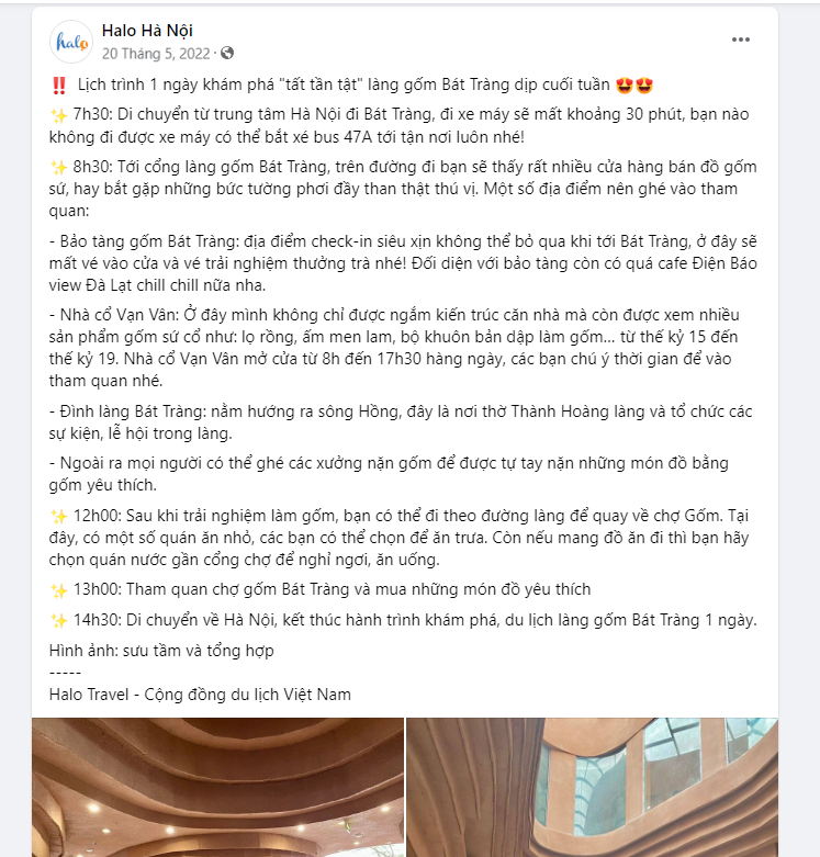 Các mẫu content du lịch hay để thu hút khách hàng