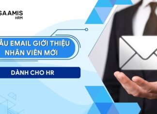 mẫu email giới thiệu nhân viên mới