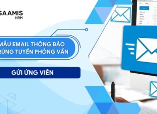 mẫu thông báo trúng tuyển phỏng vấn