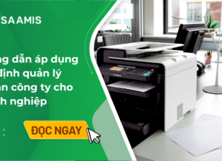 quy định quản lý tài sản công ty