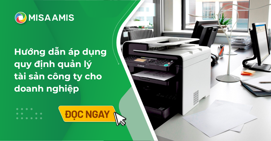 quy định quản lý tài sản công ty