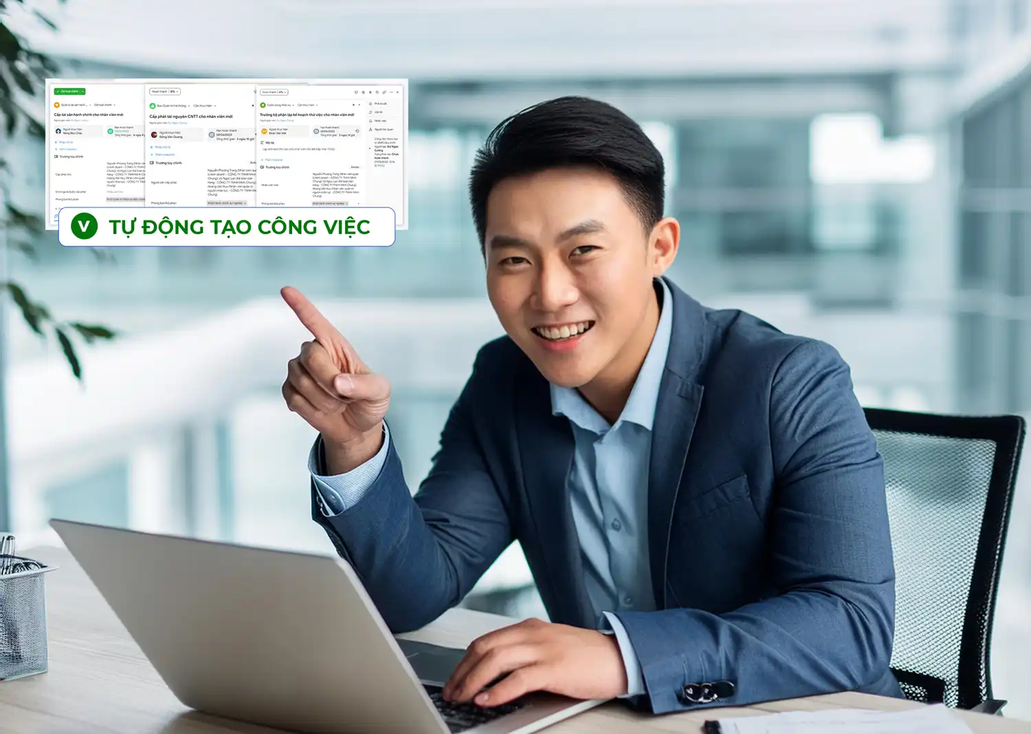 tự động tạo công việc