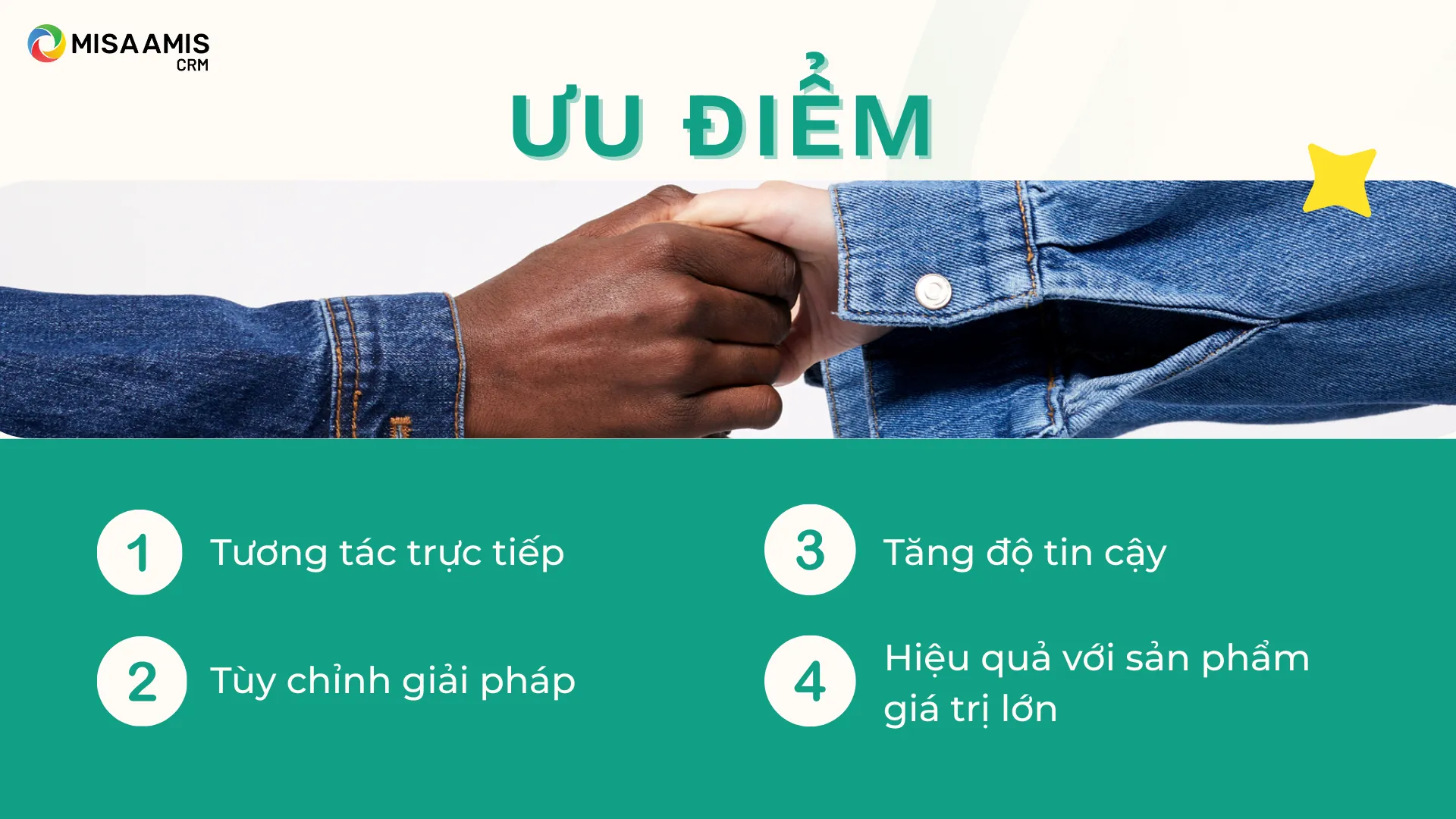 Ưu điểm của bán hàng cá nhân
