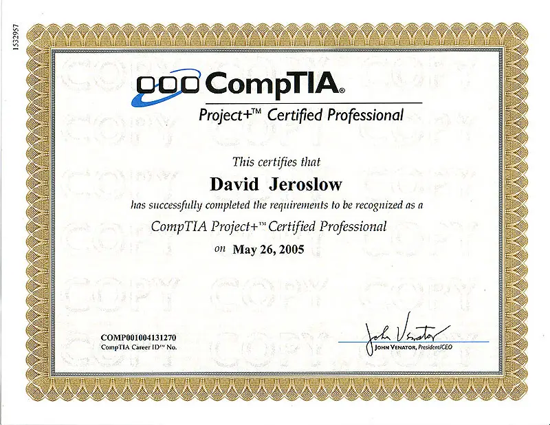 CompTIA Project+
