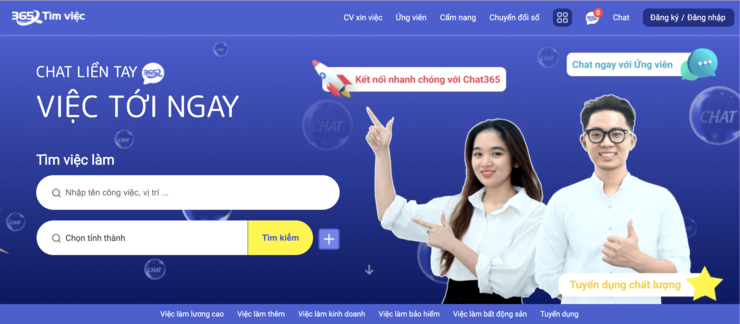 timviec365 trang web tuyen dung mien phi