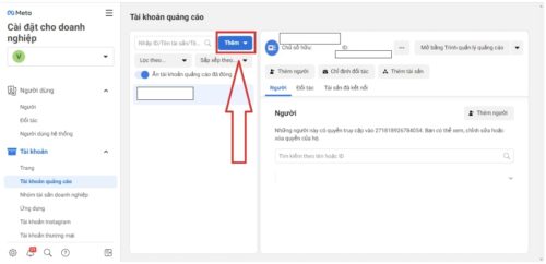 Tạo tài khoản quảng cáo trong Facebook Business Manager