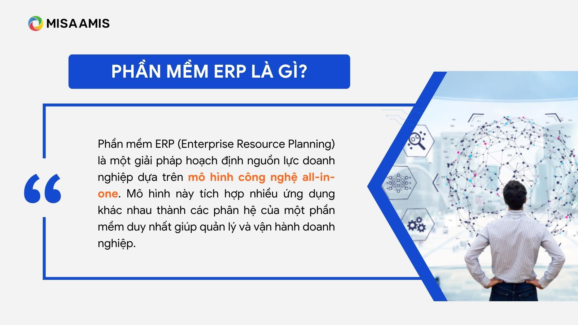 Phần mềm erp là gì