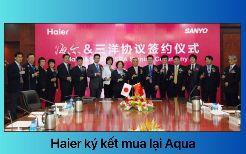 Haier ký kết mua lại Aqua