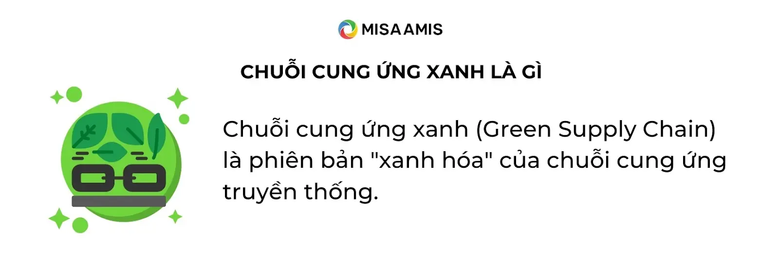 Khái niệm chuỗi cung ứng xanh