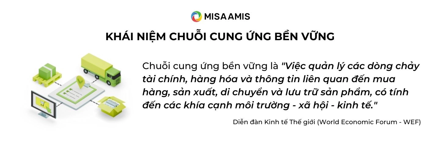 chuỗi cung ứng bền vững là gì