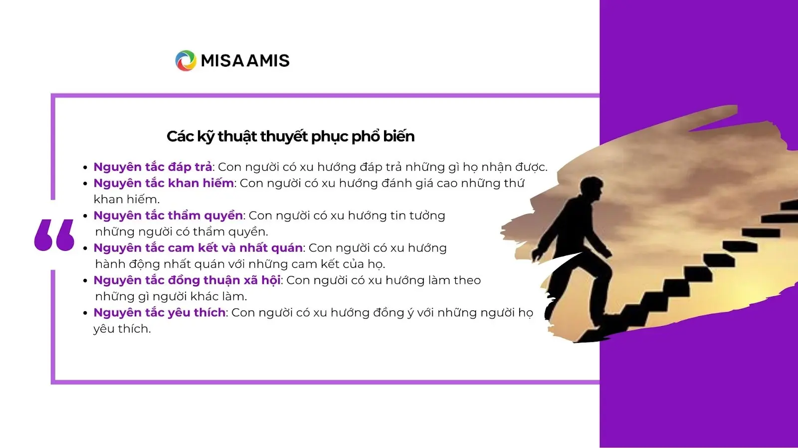 các kỹ năng thuyết phục phổ biến