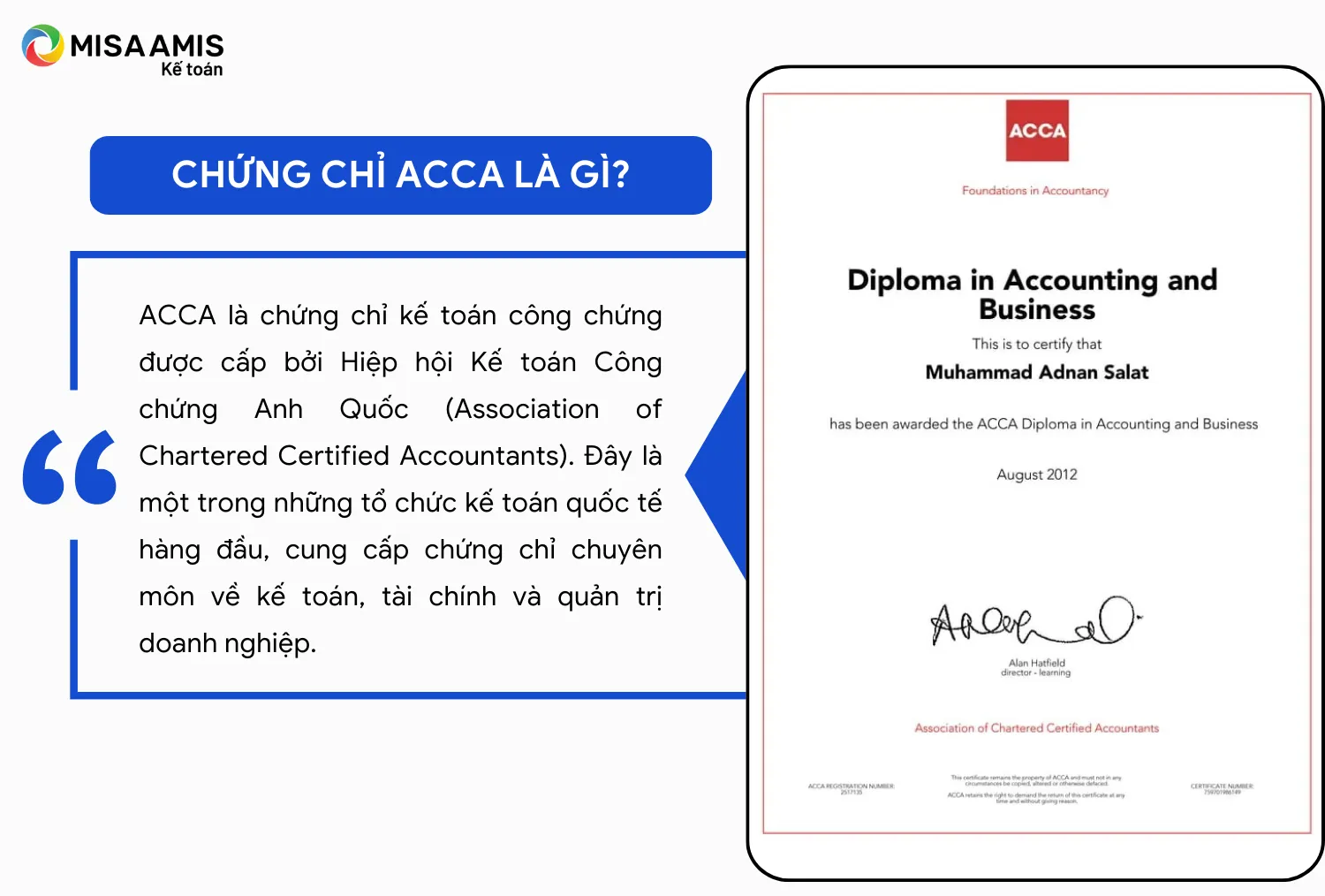 Chứng chỉ ACCA là gì