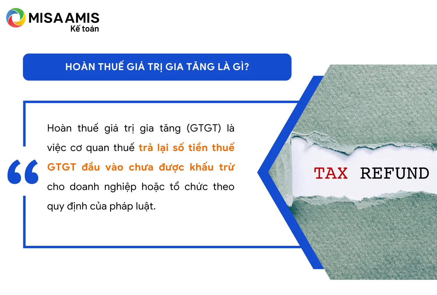 Hoàn thuế giá trị gia tăng là gì