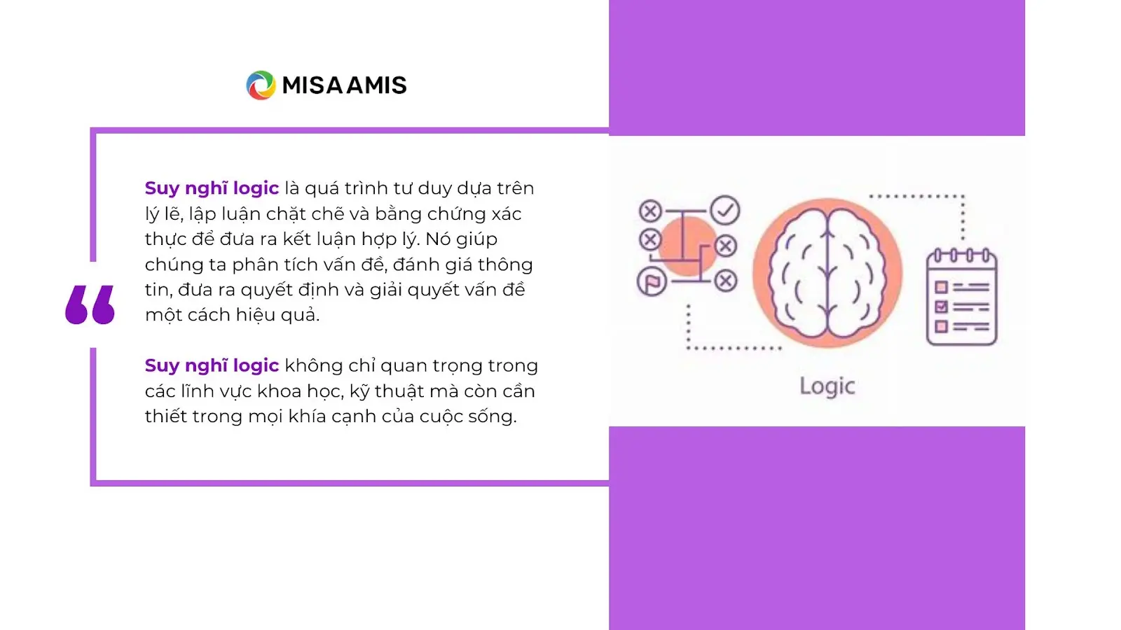 Những kỹ năng nhận thức quan trọng trong suy nghĩ logic