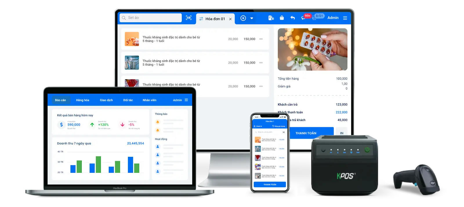Phần mềm Kiot Việt quản lý cửa hàng nội thất 